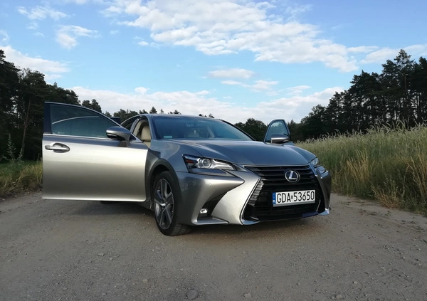 Lexus GS cena 104900 przebieg: 105000, rok produkcji 2017 z Krotoszyn małe 379
